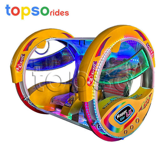 Indoor Playground Happy Car Amusement Ride Happy Balance Car Happy Swing Rotating Le bar Le swing Car For Sale