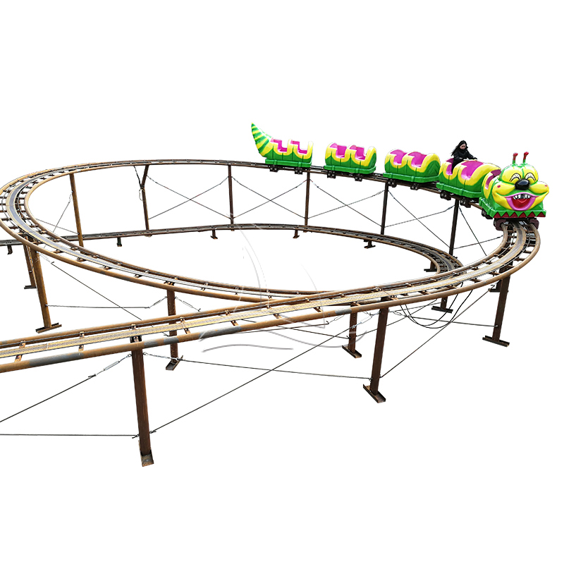 [topso]attractive Kids Amusement Rides Worm Coaster Cheap Backyard Mini Wacky Worm Roller Coaster For Sale