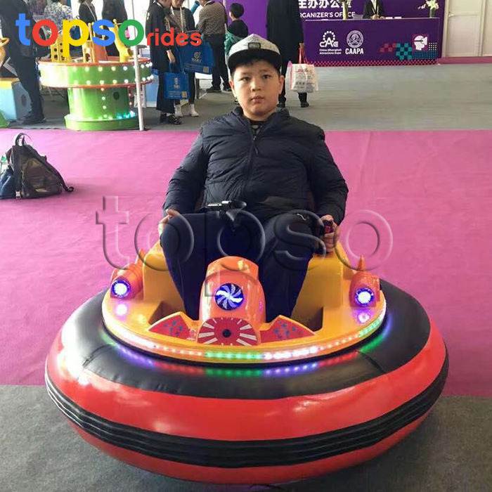 Kids Outdoor Electric Battery UFO Inflatable Ice Bumper Car For Sale With Remote Control