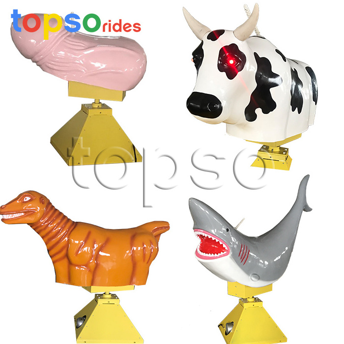 Coin Operated Electric Bull Rides Inflatable Mechanical Bull Rodeo For Sale Indoor Playground