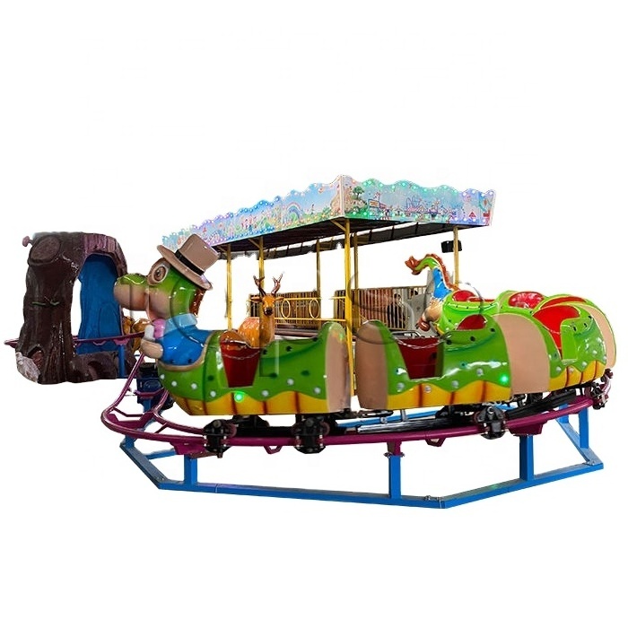 2021 New Product Luxury Fruit Worm Roller Coaster Ride For Kids And Adult