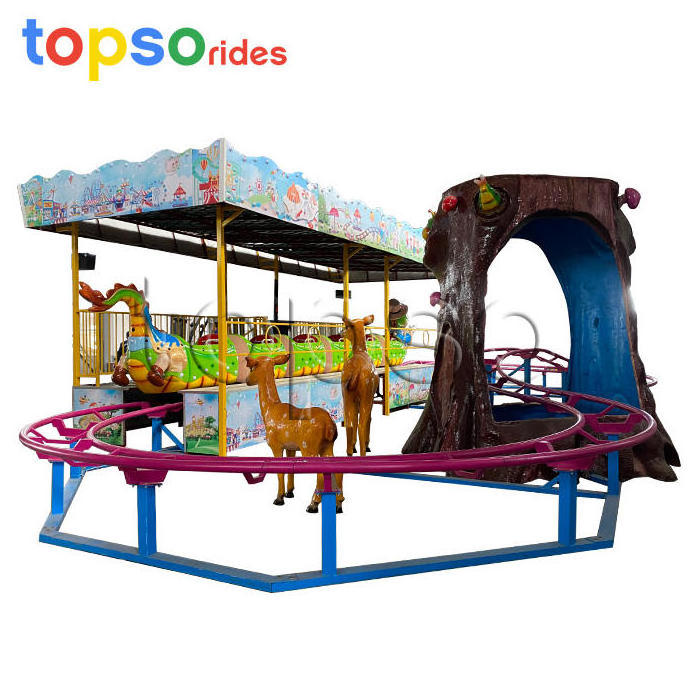 2021 New Product Luxury Fruit Worm Roller Coaster Ride For Kids And Adult