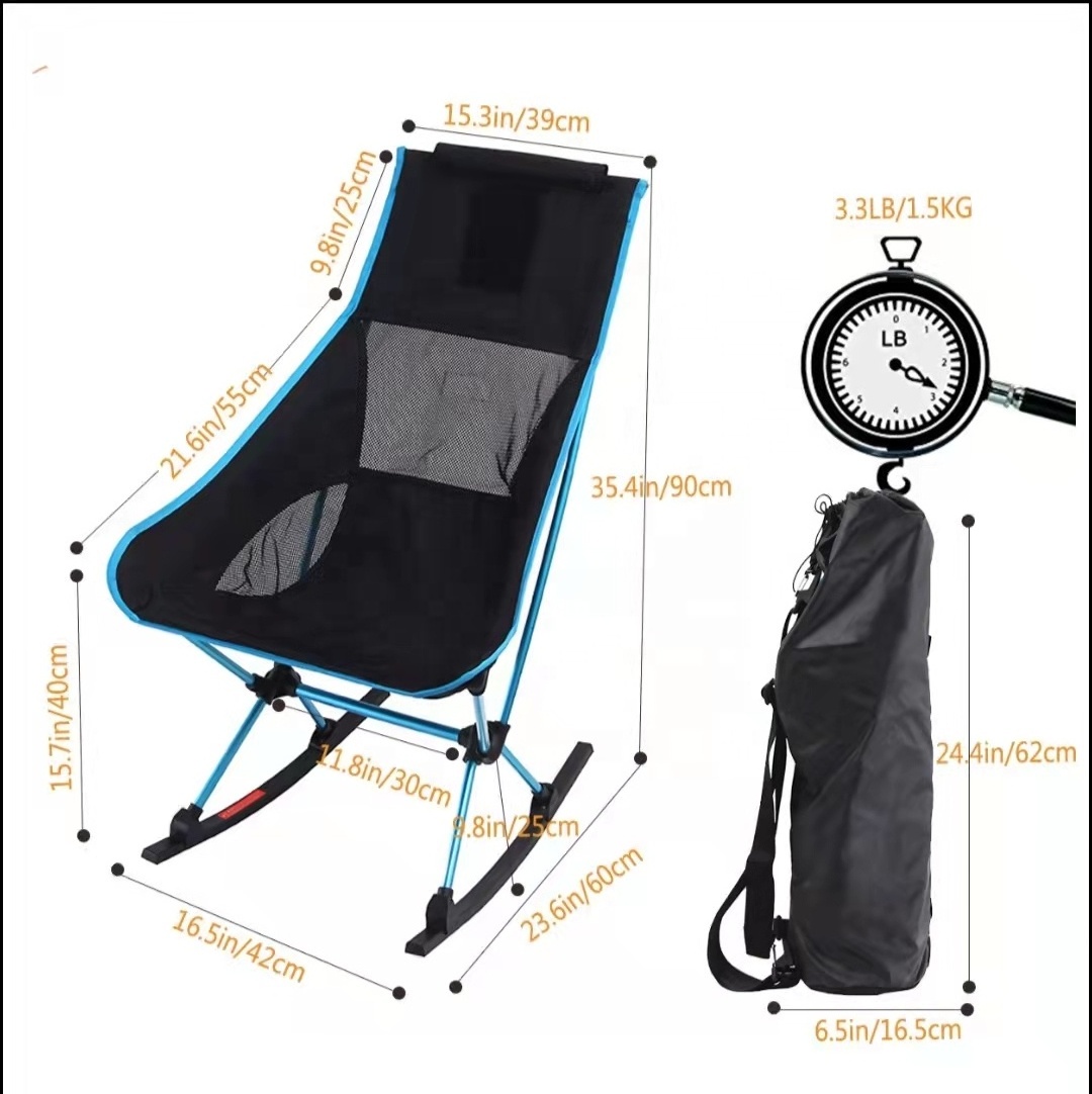 Wholesale Lightweight Folding  High Quality Folding Chair Camping Outdoor