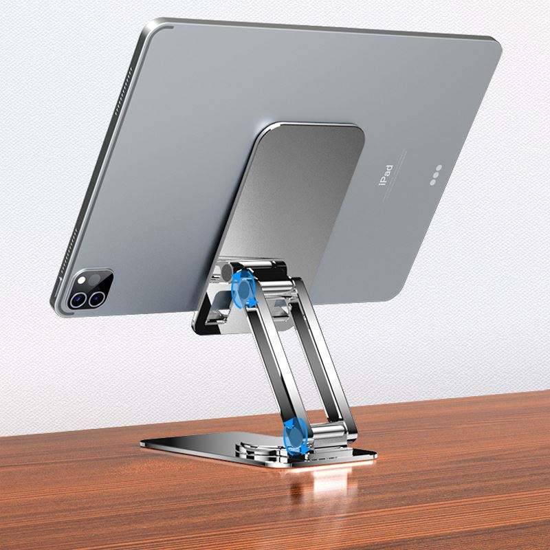 High Quality Aluminum Alloy Rotatable Phone Holder Adjust Angle Flexible Portable Universal Desktop Holder For Mobile Phones