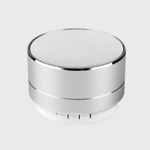 New Arrivals Metal Altavoces Mini Wireless Sound Portable Bluetooth Speaker With Mic FM Radio Loudspeaker