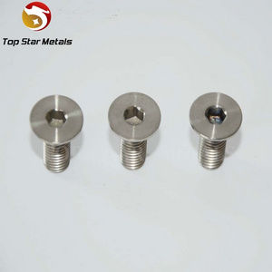 Grade5 Titanium alloy Countersunk Bolt M6 x (1.00mm) x Long