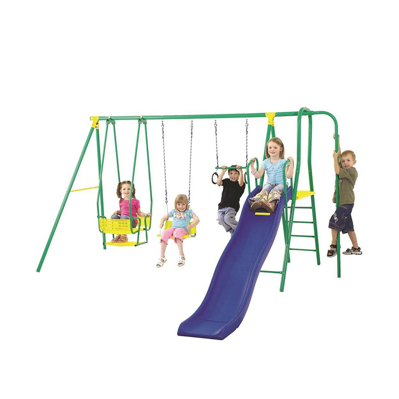 StarSky Children's Amusement Park Swing Outdoor Woodsteel Structure Equipment Suit Swing chair