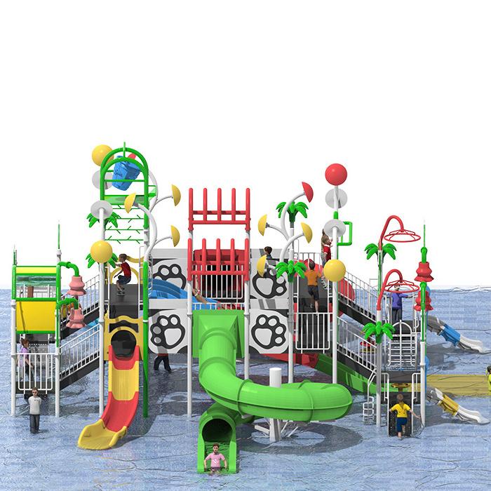 Hill slope open FRP swimming pool park water slides games for sale fiberglass playground slide