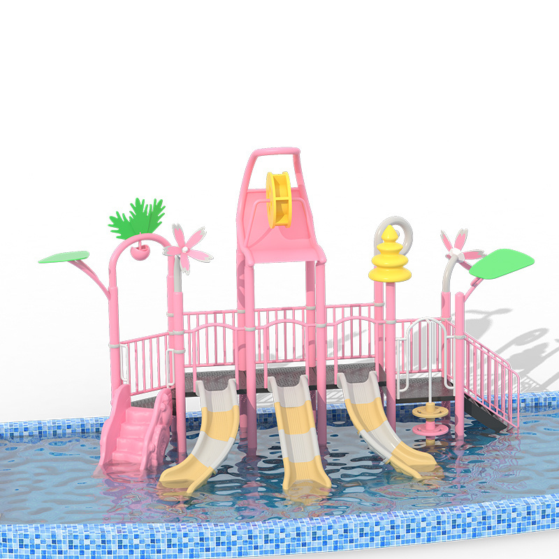 Commercial Water Playground Equipment Fiberglass Outdoor Playground Customizable Kids Playground Water Park Slide for Sale