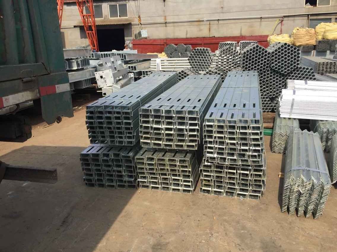 High Quality astm 2 inch hot rolled hot dip Galvanized C purlins Profile steel U/Z channel For construction prices