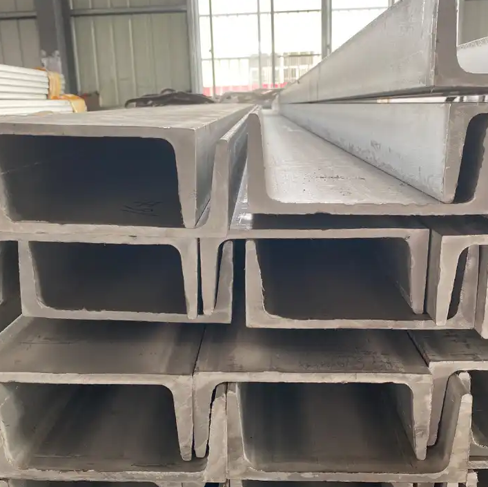 China Wholesale High Quality 300x87x9.5mm Stainless Channel Steel Price Mild U/C Channels Prices