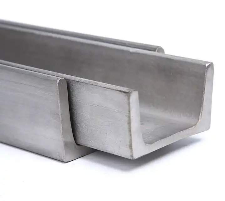 China Wholesale High Quality 300x87x9.5mm Stainless Channel Steel Price Mild U/C Channels Prices