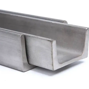 China Wholesale High Quality 300x87x9.5mm Stainless Channel Steel Price Mild U/C Channels Prices