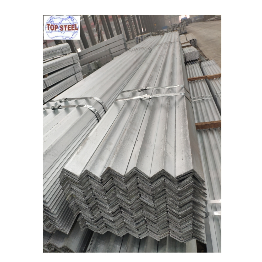 Q235 Q345 Q215 ASTM A36 hot rolled galvanized steel angles 50*50*5 L-Structural galvanized angle steel prices