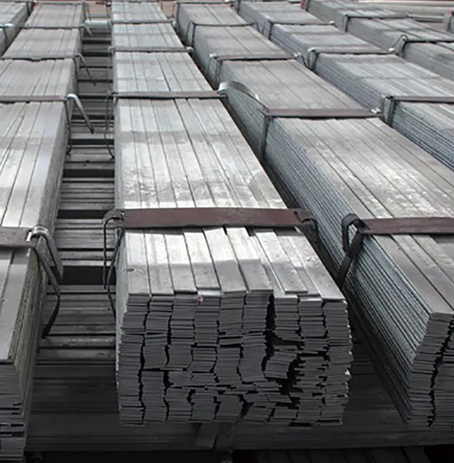 China 4mm 5mm 6mm thick hot dip galvanized steel flat bars 1050 1084 1095 carbon steel flat bar prices