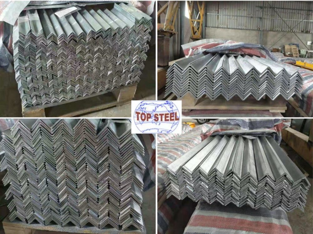 ASTM A36 A572 L section hot rolled equal steel Angles Punched unequal Angle steel Galvanized Slotted Angle Iron prices