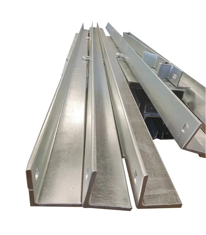 ASTM A36 A572 L section hot rolled equal steel Angles Punched unequal Angle steel Galvanized Slotted Angle Iron prices