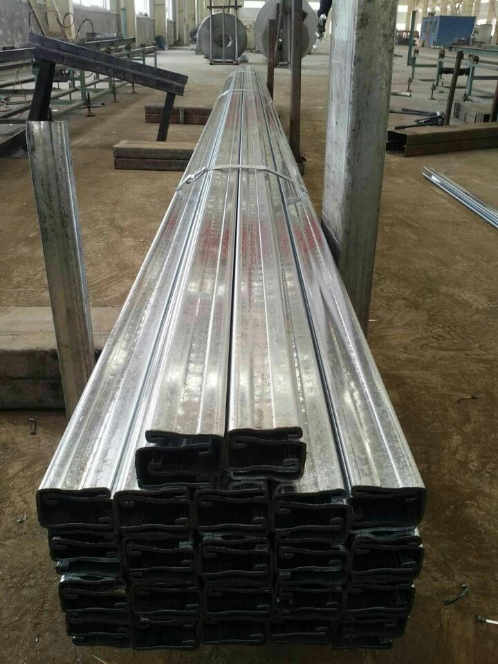 High Quality astm 2 inch hot rolled hot dip Galvanized C purlins Profile steel U/Z channel For construction prices