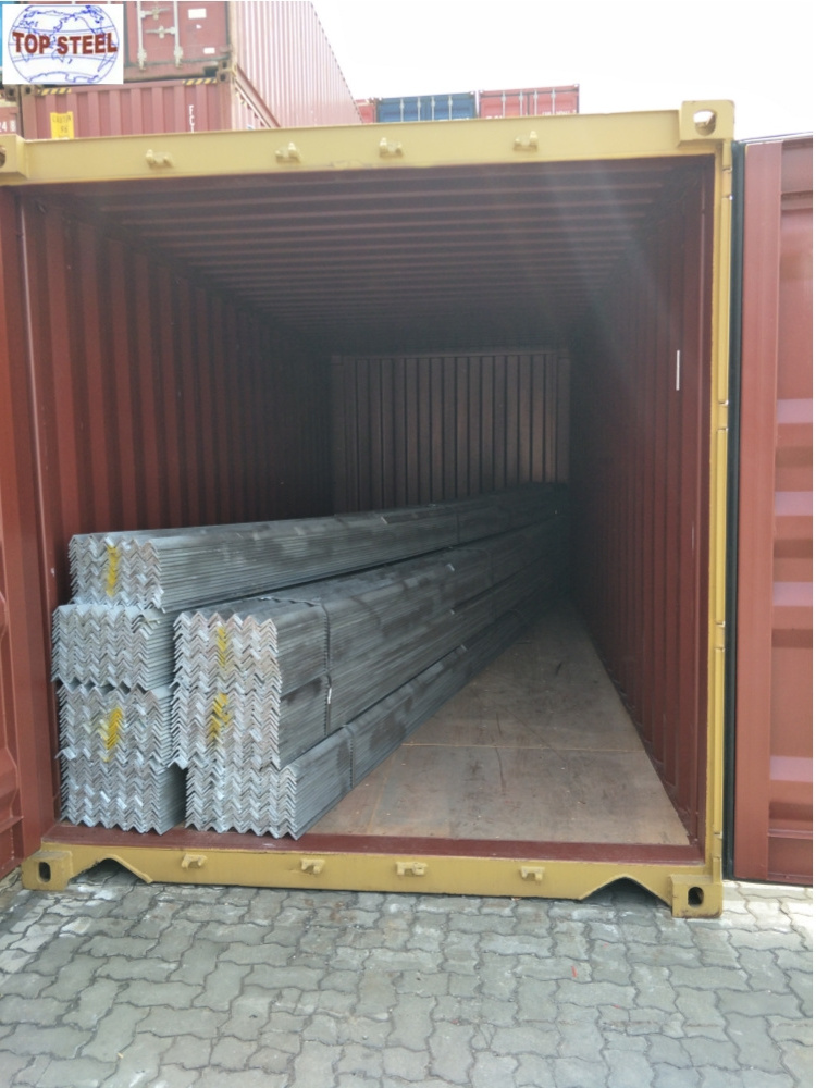 Q235 Q345 Q215 ASTM A36 hot rolled galvanized steel angles 50*50*5 L-Structural galvanized angle steel prices