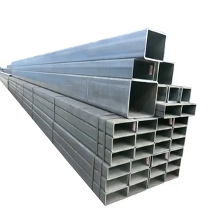 2x2mm 2.5x2.5mm 4 x 4 inch Galvanized Hollow Section 14 gauge tubing tubular iron Square Steel Pipes tube for Shelter Structure