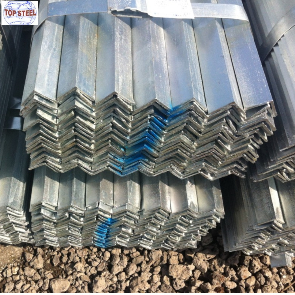 Q235 Q345 Q215 ASTM A36 hot rolled galvanized steel angles 50*50*5 L-Structural galvanized angle steel prices