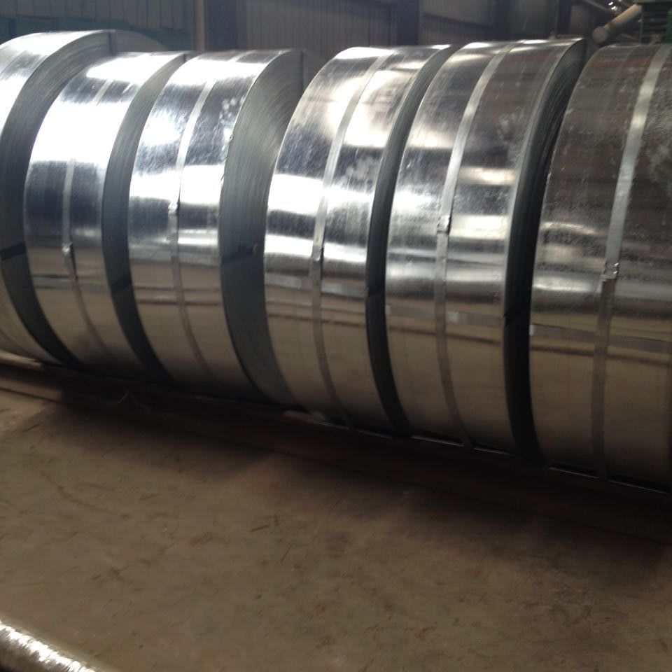 Q235 Q195 Q345D SGCC Gi Strip Galvanized Steel Band Galvanized Steel Tape Galvanized 0.25mm Steel Strips