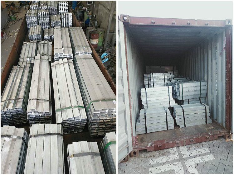 China Hot Dip Cold Roll Galvanized Steel C Z Channel Steel Purlins For Structural U Channel  price per meter