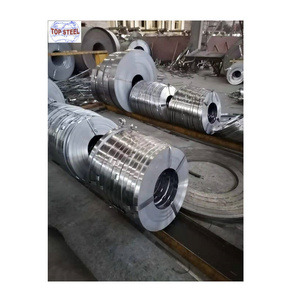 China supplier non-alloy black cold rolled blue tempered fixing steel strip coils carbon spring steel prices