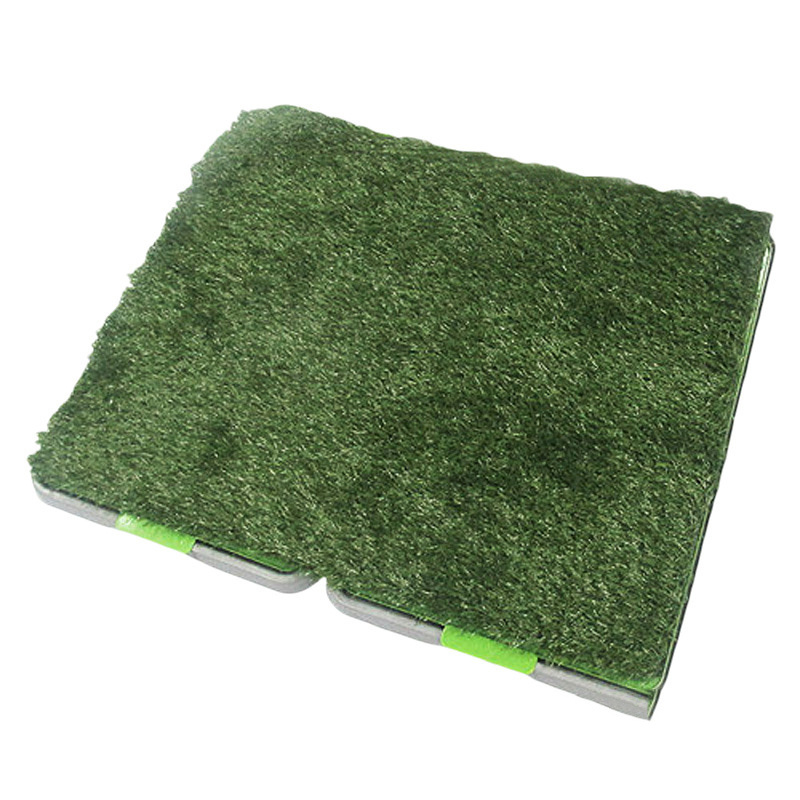 Indoor and outdoor Pet Toilet Dog Artificial Grass Restroom 3 Piece Training Potty For Dog Cat With Tray Drawer