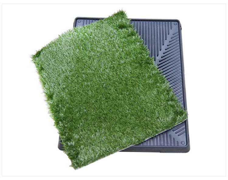 Indoor and outdoor Pet Toilet Dog Artificial Grass Restroom 3 Piece Training Potty For Dog Cat With Tray Drawer