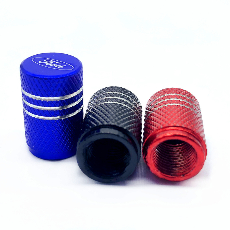 Tire Valve Cover  Vehicle Car bicycle tire valve Cap Car colorful dust cover customized LOGO colorful tire valve caps