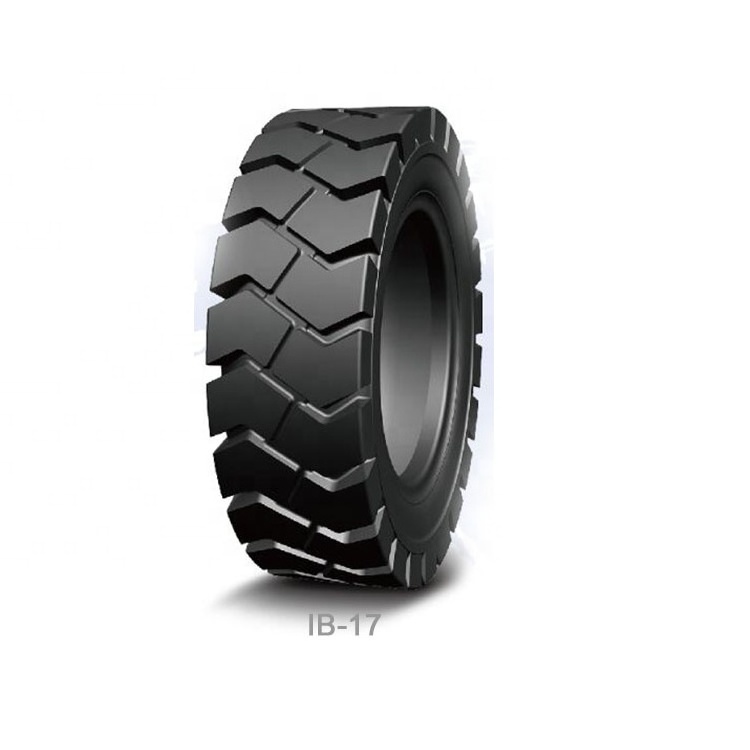 Factory price bias industrial tire solid rubber forklift tyres for Pneumatic Tire Rim