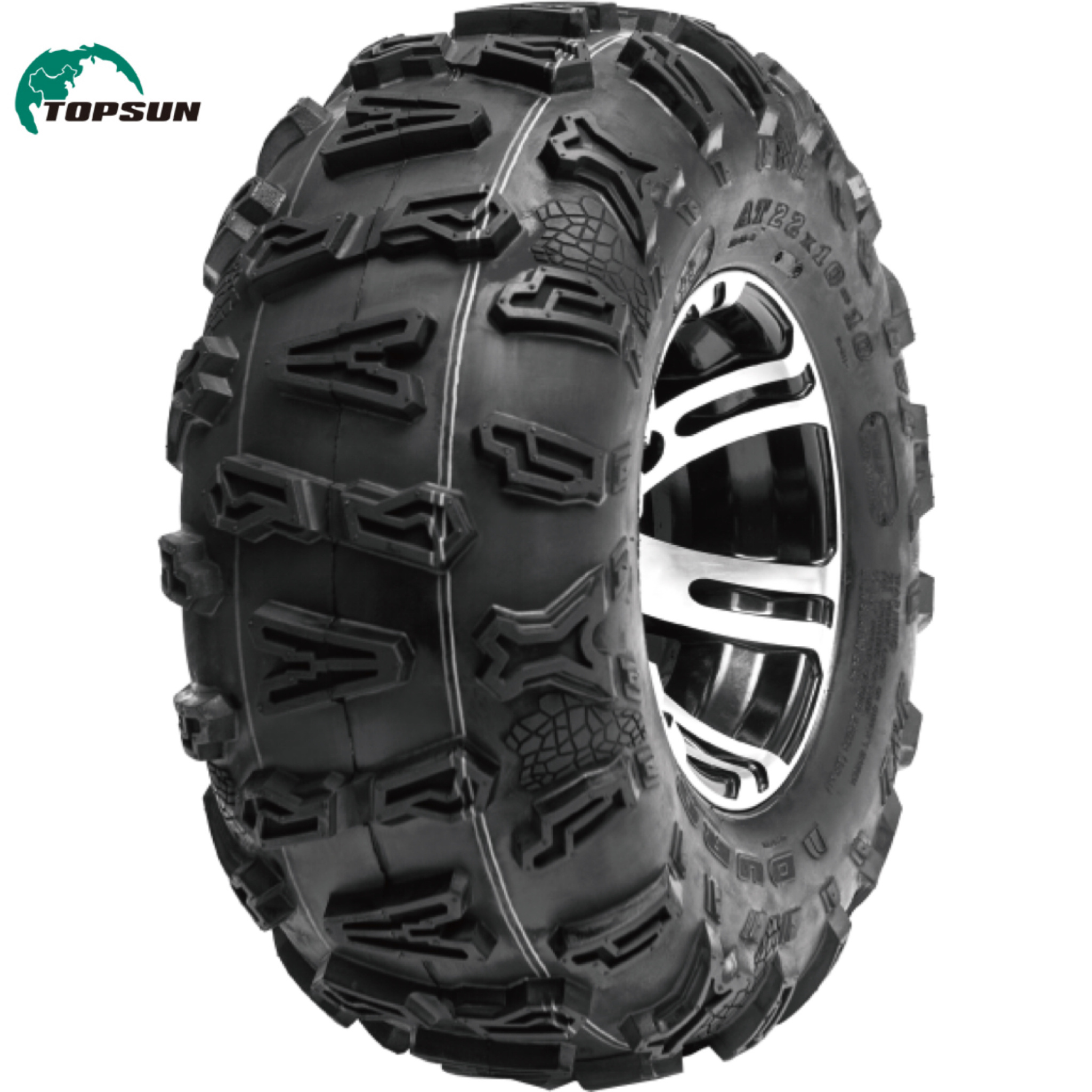 TOPSUN ATV Tire Sand Beach Quad Tyre 22*10-10 21*7-10 25*8-12 PR4 Bias tyre DAV111