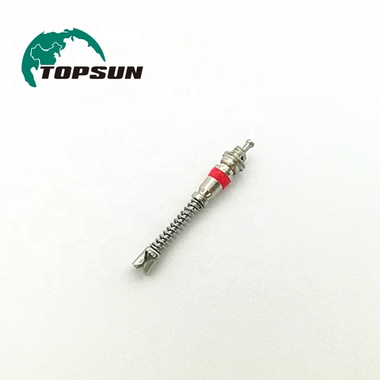 Direct factory TOPSUN brass tire valve stem core 8200 for heat resistance