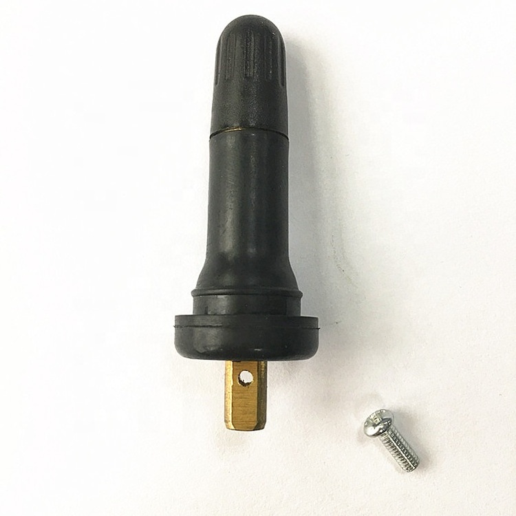 China Manufacture brass tpms sensor tire valve stem for tube tyres TP-RU-53