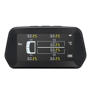 Semi Truck 6 wheels Digital Wireless Real Time Tire Pressure Monitoring System With External/ Internal Sensor