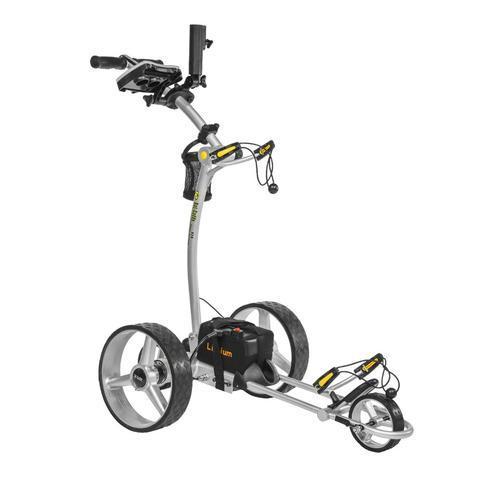 Newly Popular Lightweight 3 Wheel Golf Push Trolley Folding Size Golf Trolley With Elastic Strap Umbrella & Cup Holder