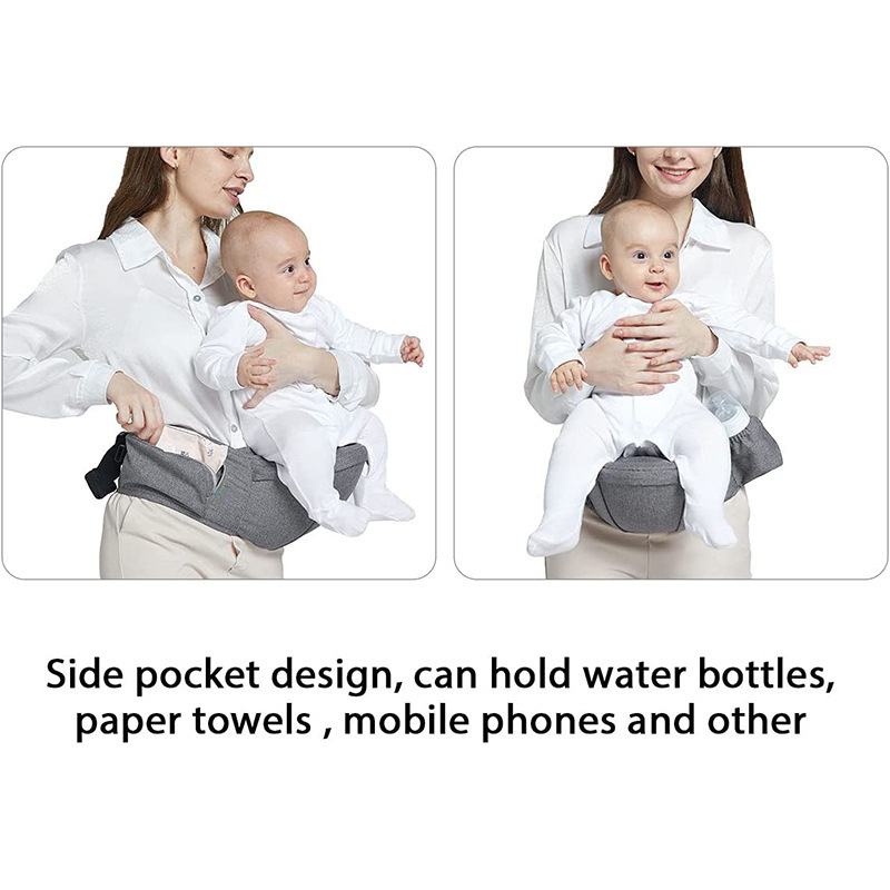 Wholesale mothercare ergonomic baby carrier sling wrap kangaroo bag with hip seat for infant baby newborn to toddler