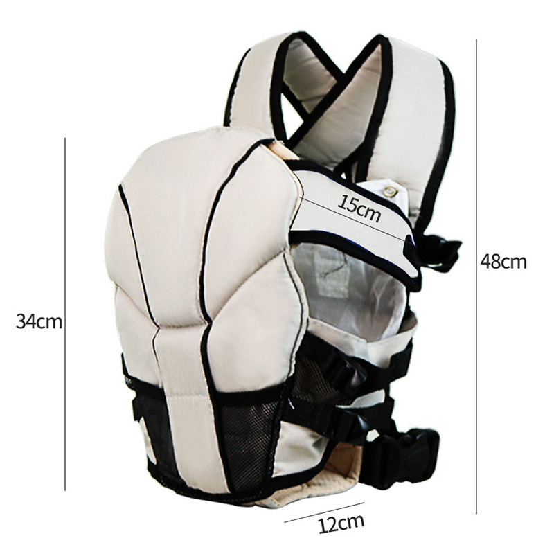 Baby carrier four seasons universal baby carrier front hold front and back use comfortable skin baby holding artifact