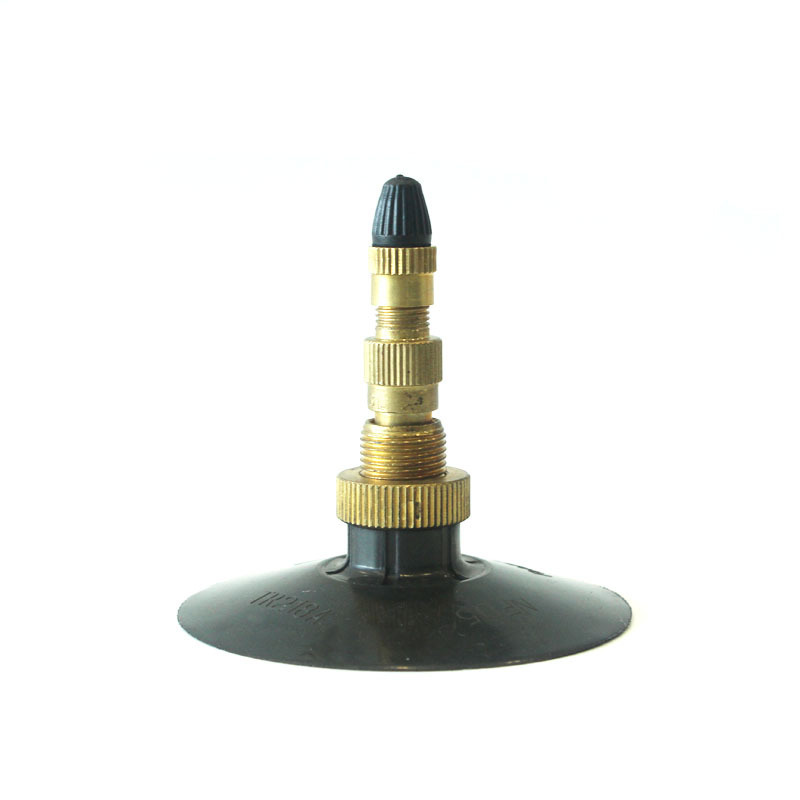 TR218A AGRICULTURAL AND RETREAD TYRE VALVES INNER TUBE TIRE VALVE 9000 CORE NATURAL RUBBER COVERED BRASS STEM AND NUTS