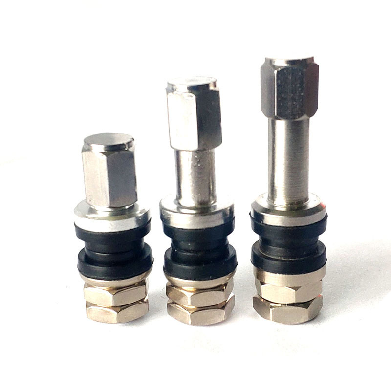 TR43E ELECTRIC VEHICLE TIRE VALVES E-MOTORCYCLE E-BICYCLE E-BIKE TYRE TUBELESS VALVE COLORFUL STEM BRASS ALUMINUM MATERIAL