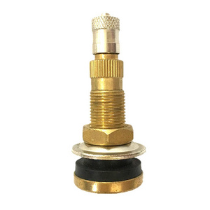 TR618A AIR LIQUID VALVES AGRICULTURAL TRACTORS TYRE TUBELESS VALVE BRASS STEM ALUMINUM CAP TIRE VALVES