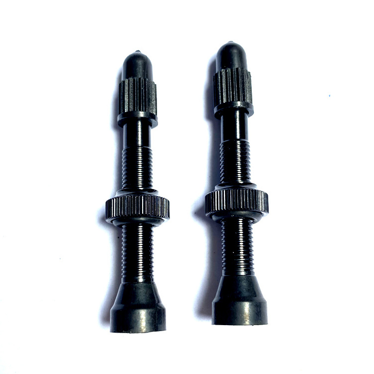 PVA01-44 BIKE TUBELESS TIRE TYRE VALVES BICYCLE COLORFUL CUSTOMIZABLE PRESTA ALLOY STEM VALVES