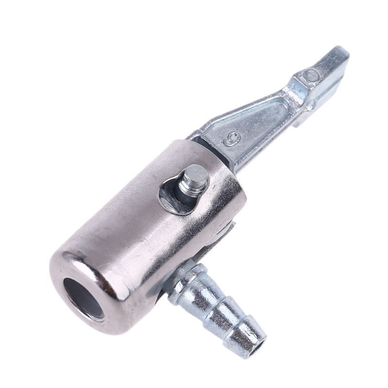 1/4  Zinc Air chuck Tyre Valve Connector Clip-on Adapter Max pressure 200psi for bike