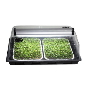 Cheap Nft Float Aluminium Plastic 4x8 Fodder System Microgreen Seeds Plant Growing Seedling Hydroponic Trays for Hydroponics PE