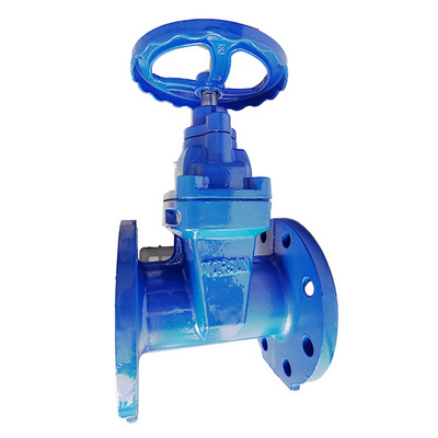 Dn50 Pn16 slide gate valve NRS black cast iron 8 inch gate valve