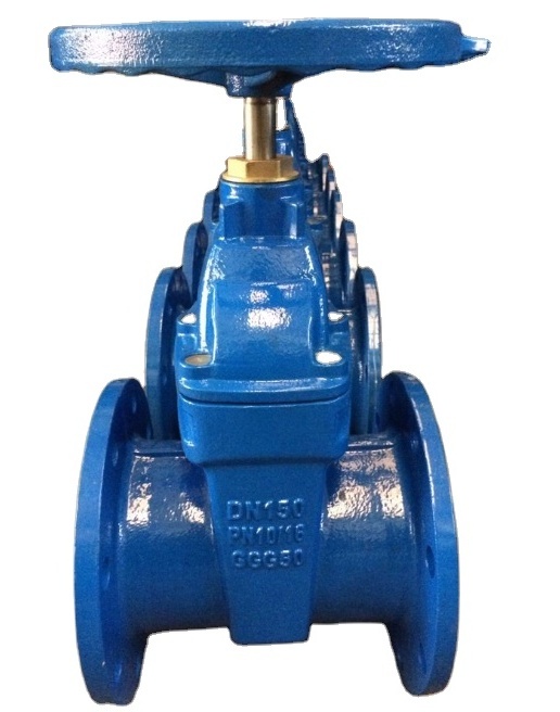 Dn50 Pn16 slide gate valve NRS black cast iron 8 inch gate valve