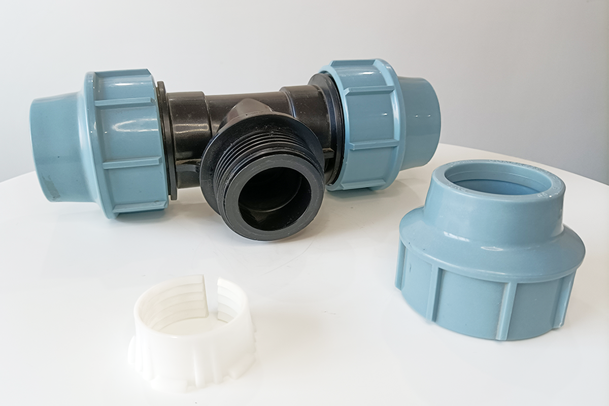 hose pp compression fitting pe pipe quick fittings pp compress fittings