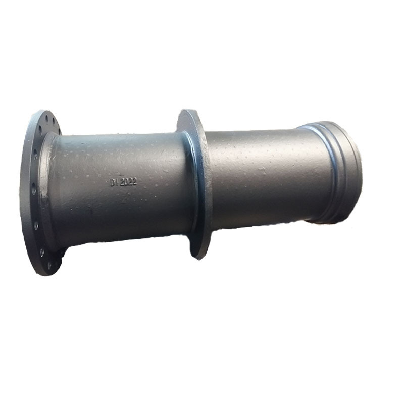 Iso 2531/En 545/En598 Ductile Iron Flanged  Socket Pipe With Central Puddle Flange