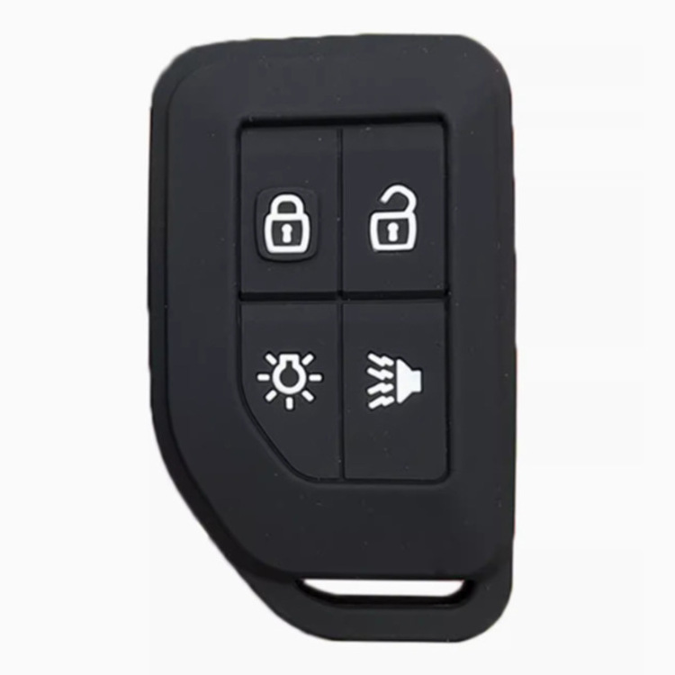 Silicone Key Fob Case Cover Replacement truck key case Accessories Remote Control Key Fob Shell for Volvo FH16 CARGO 555 FM